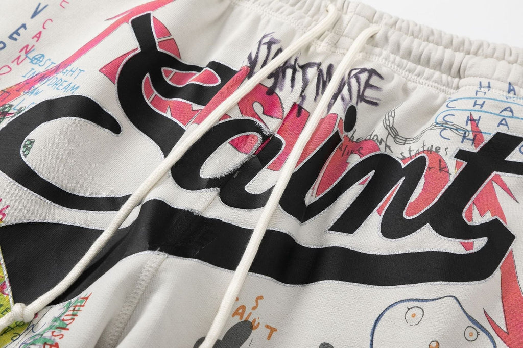 SAINT MICHAEL X Takashi Murakami  Graff Sweatshort