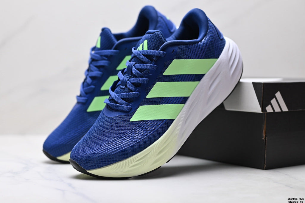 Adidas K81801550 Unisex Running Shoes - 2 Colorways incl. Blue/Green & Coral/Blue