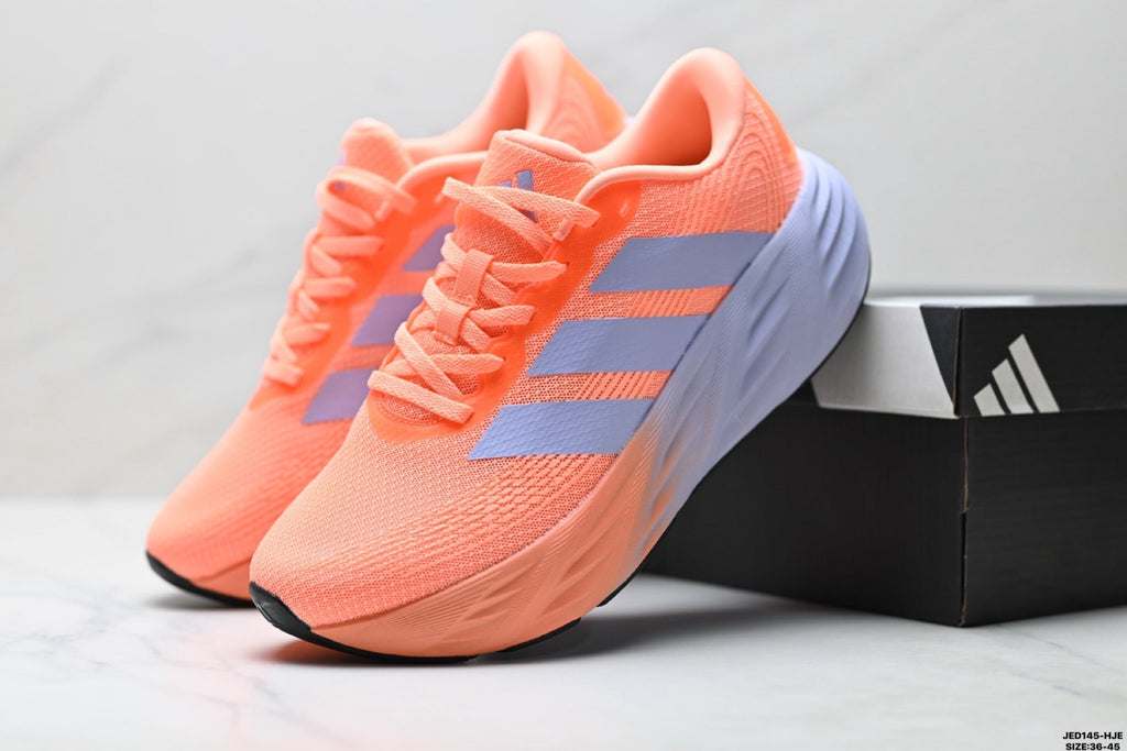 Adidas K81801550 Unisex Running Shoes - 2 Colorways incl. Blue/Green & Coral/Blue