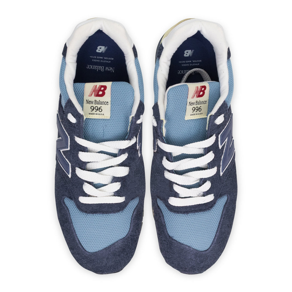 NAVY NEW BALANCE MADE IN USA 996 SNEAKERS