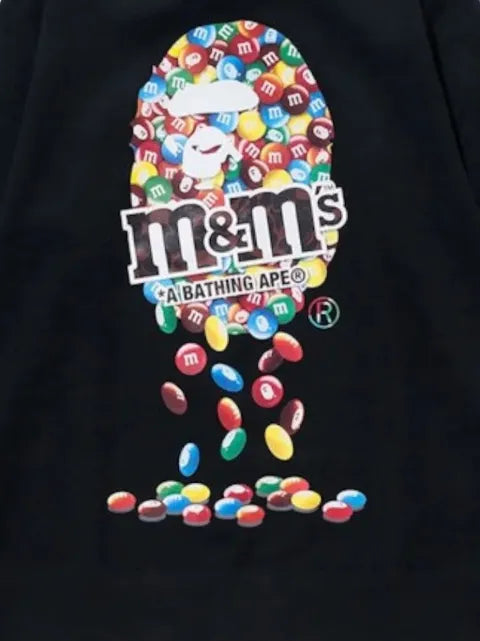 A BATHING APE® x M&M's crew-neck sweatshirt