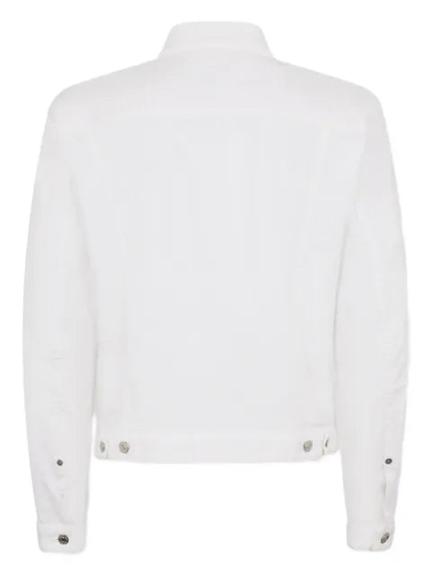 DSQUARED2 garment dyed dan jeans jacket