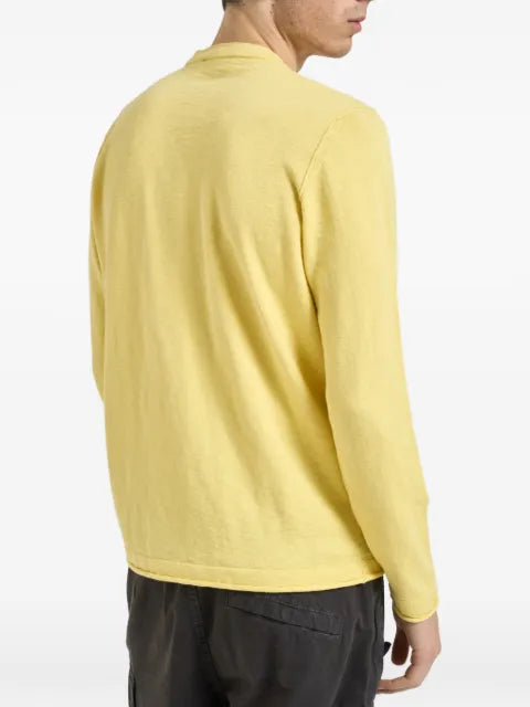 Stone Island 5100052 organic cotton and nylon jumper