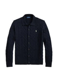 Polo Ralph Lauren cable-knit Pony-motif cardigan