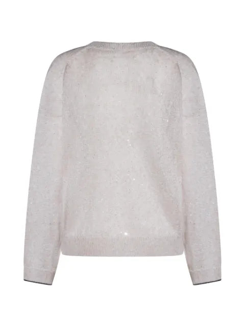 Brunello Cucinelli sequin-embellished sweater