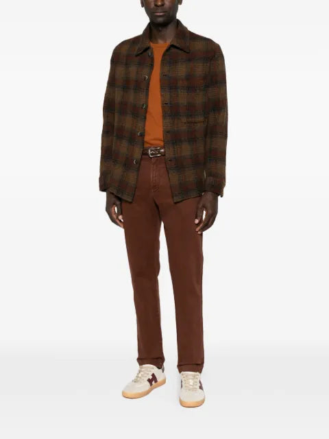 Barena Cedrone checked overshirt