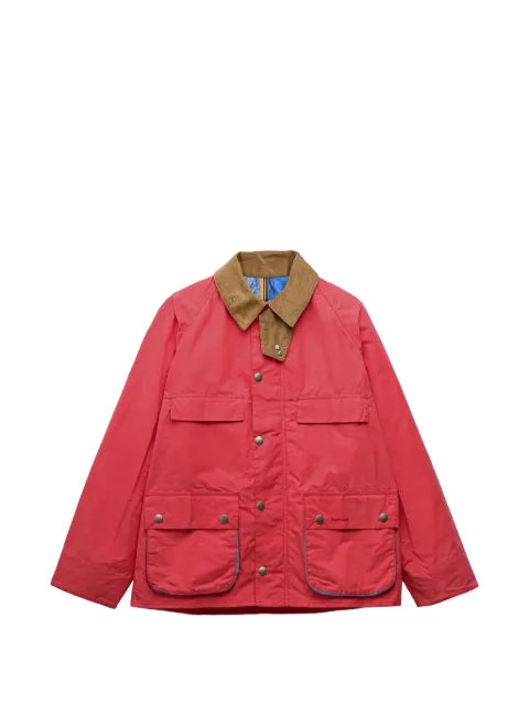 Barbour x Paul Smith contrast-collar jacket