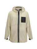 LOEWE technical-shell zip-up hooded jacket
