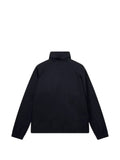 Emporio Armani sweatshirt in interlock jersey with high collar and zip