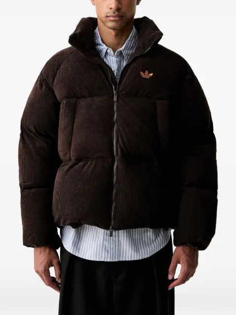 adidas corduroy padded jacket