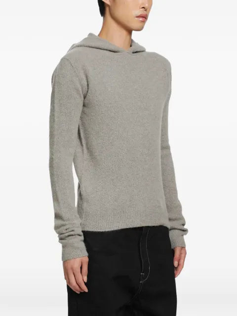 Rick Owens Tower felted hoodie