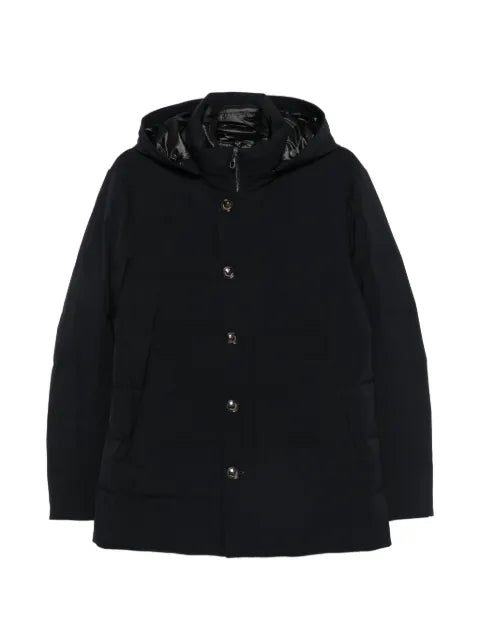 Montecore hooded button-up jacket