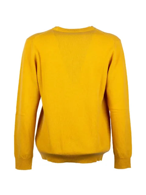 BROOKSFIELD embroidered-logo crew-neck sweater