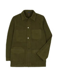 Drake's cotton canvas shirt jacket