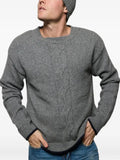CESAR CASIER Montana cable-knit sweater
