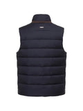 Peserico flannel down quilted gilet