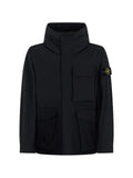 Stone Island hooded multi-pocket jacket
