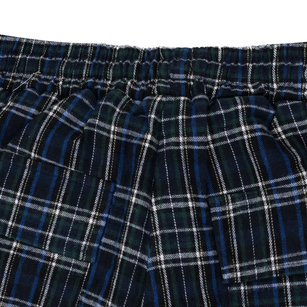 Blue Plaid Shorts