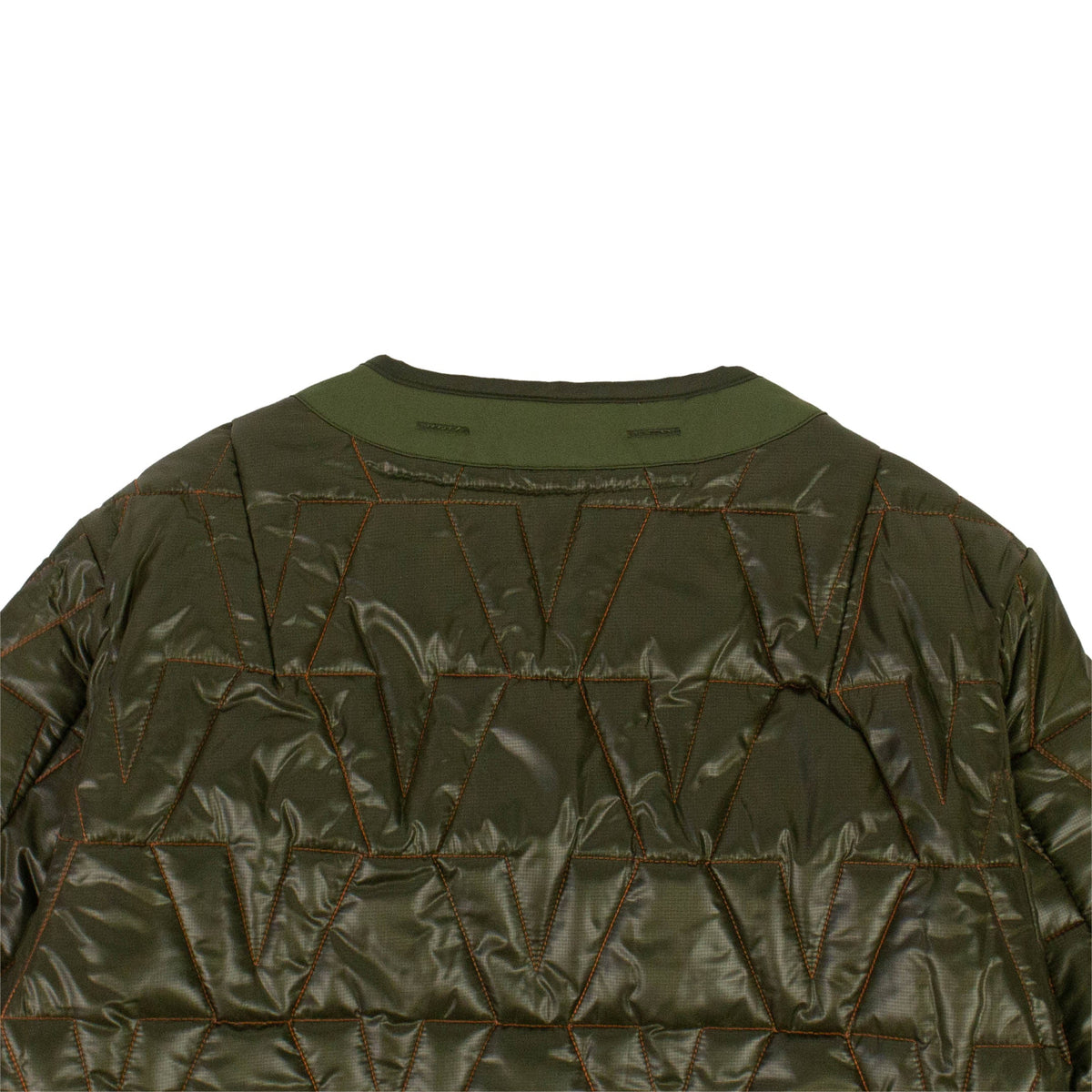 Green Quilted Jacket