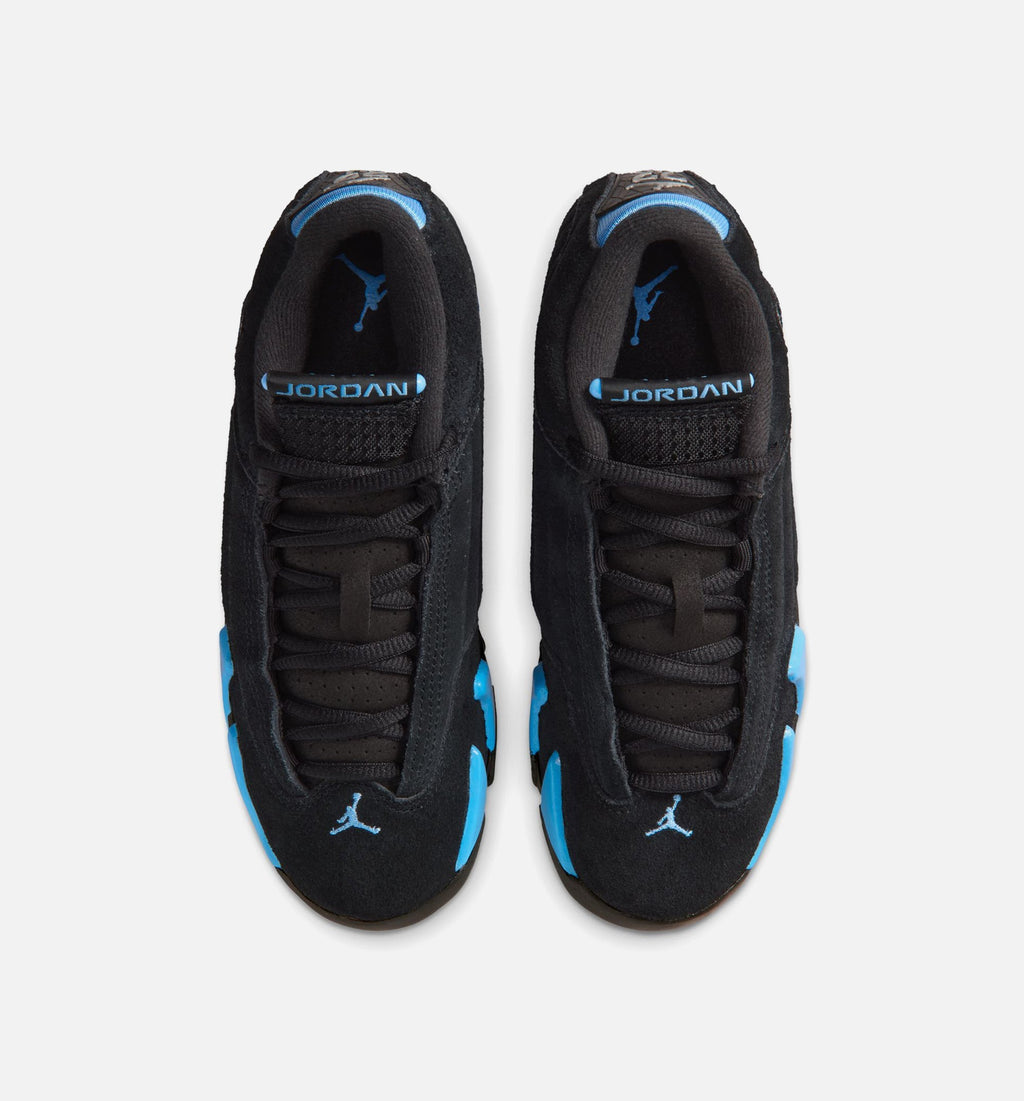 Air Jordan 14 Retro “Black University Blue” Big Kids' Lifestyle Shoes (GS)