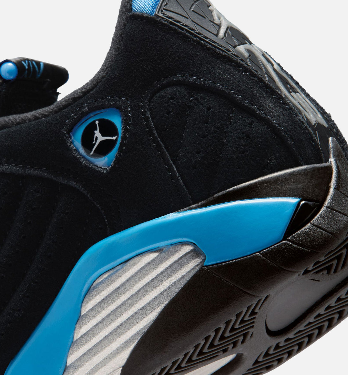 Air Jordan 14 Retro “Black University Blue” Big Kids' Lifestyle Shoes (GS)