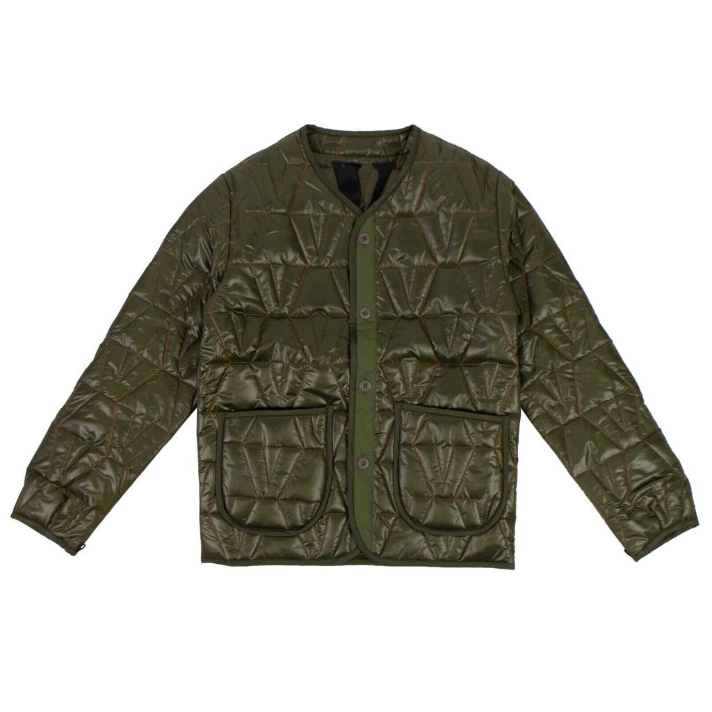 Green Quilted Jacket