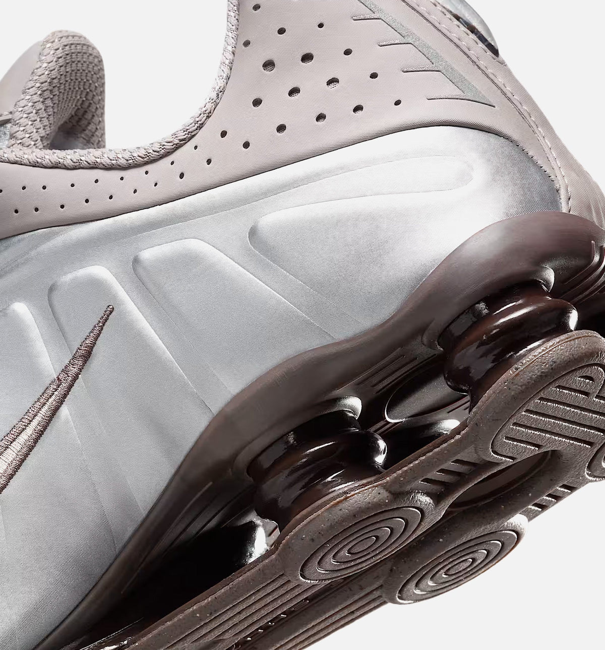 Shox R4 Cave Stone | Men's Lifestyle Shoe | Cave Stone/College Grey/Baroque Brown