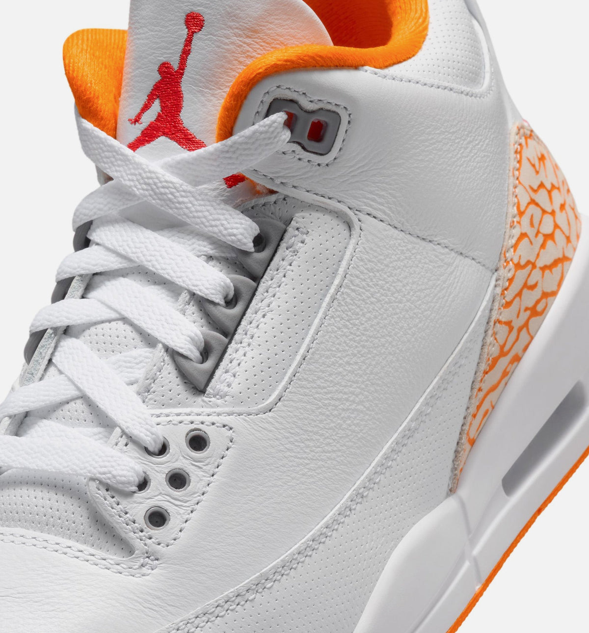 Air Jordan 3 Retro Citrus Women's Lifestyle Shoes - White/Multicolor