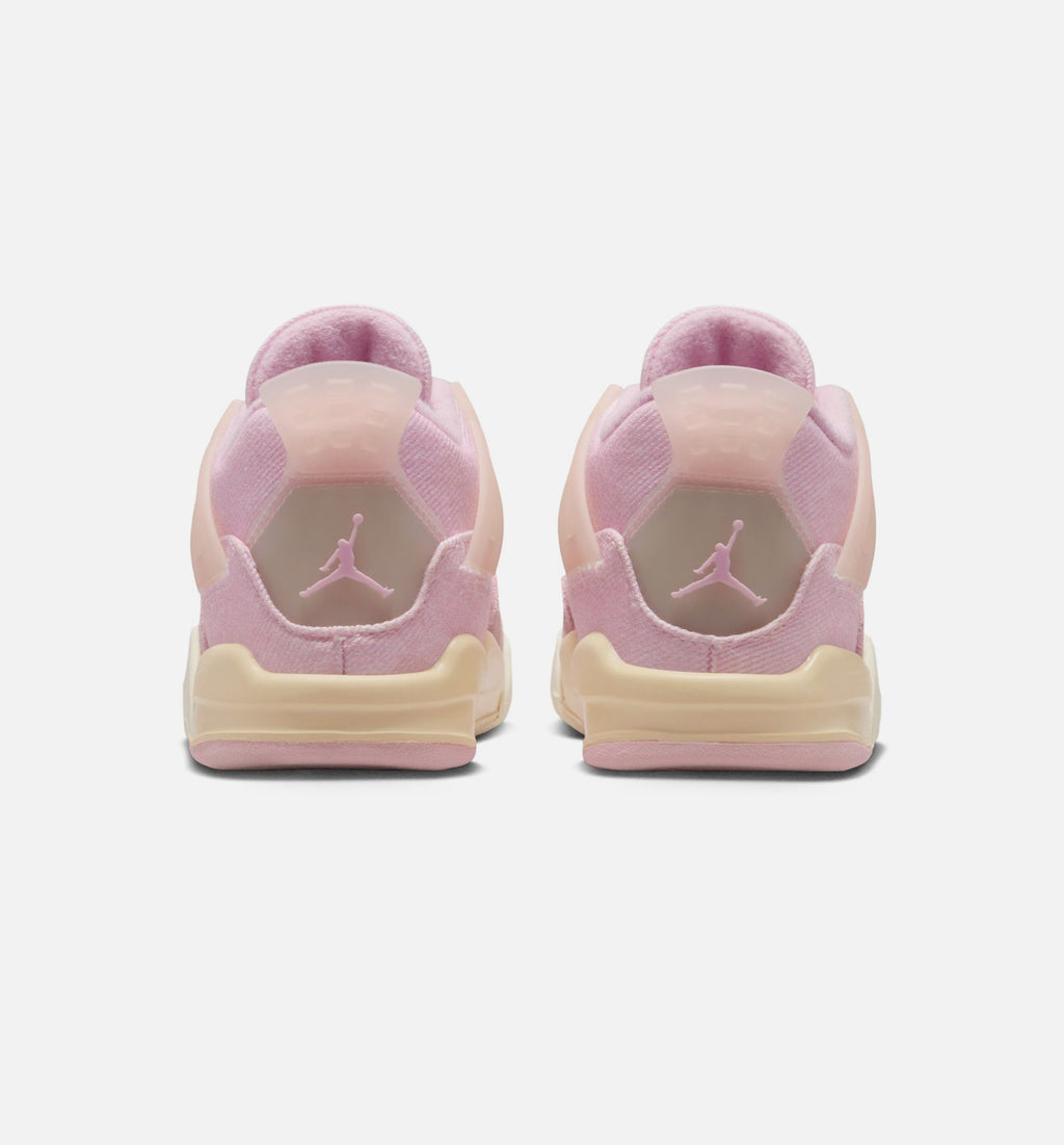 Air Jordan 4 Retro Pink Pearl and Iced Carmine Infant/Toddler Lifestyle Shoe – Iced Carmine/Coconut Milk/Anthracite/Muslin/Pinksicle