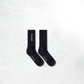 Acid Running Logo Socks - Black
