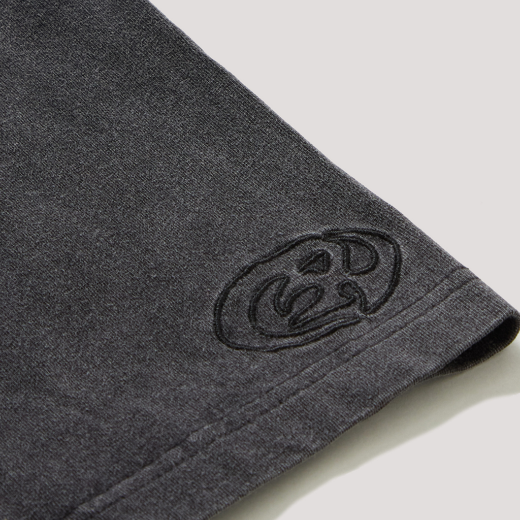 Chet Rock Chrome T-Shirt: Washed Black