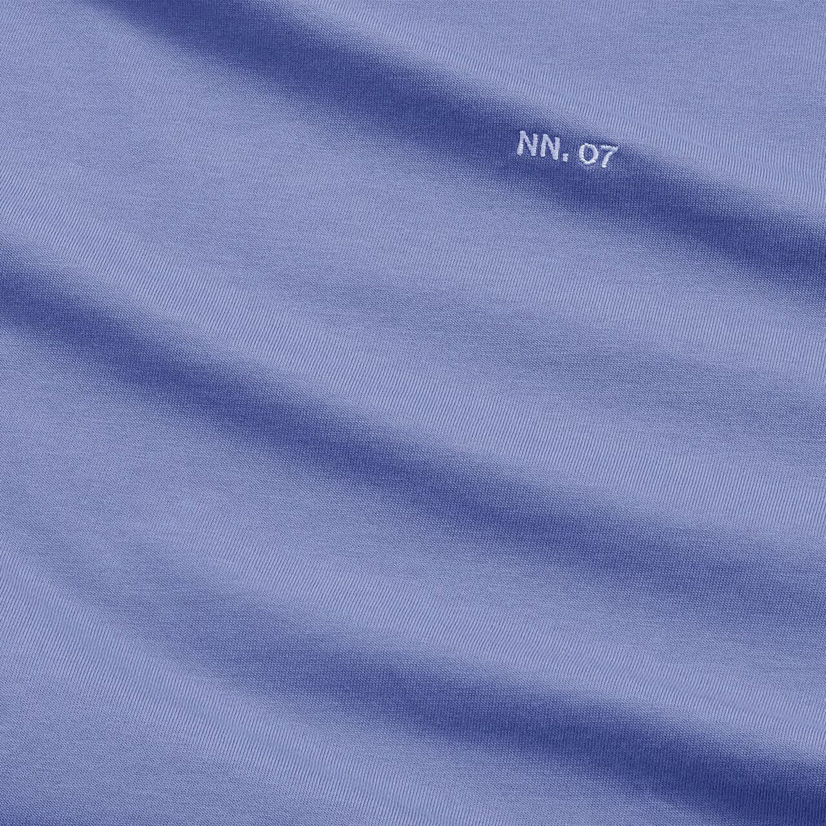 NN07 Adam EMB T-shirt: Stone Blue