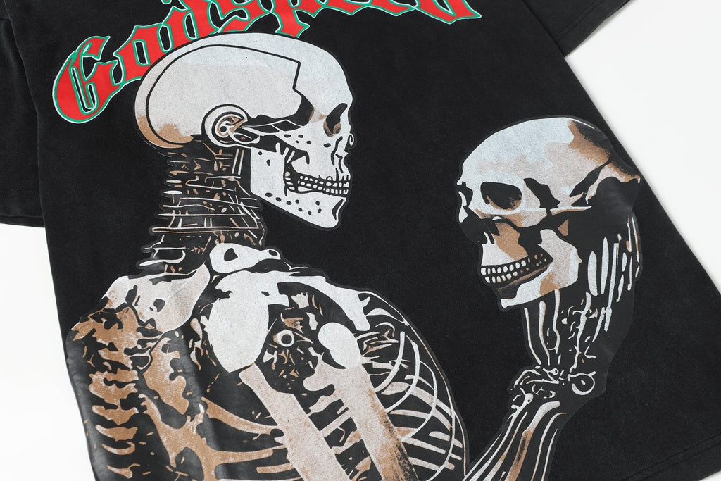 Godspeed Skeleton Graphic Short-Sleeve T-Shirt