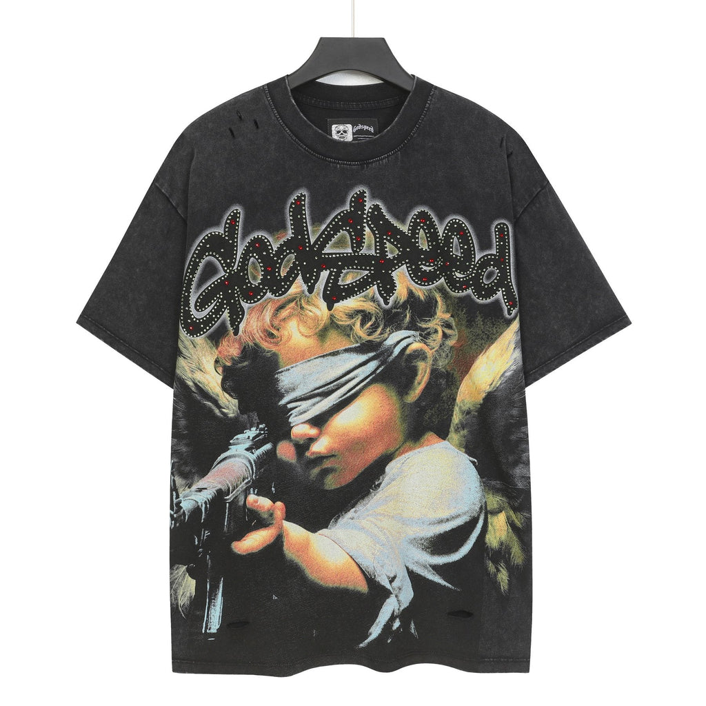 Godspeed Manifested Dreams Angel Graphic T-Shirt