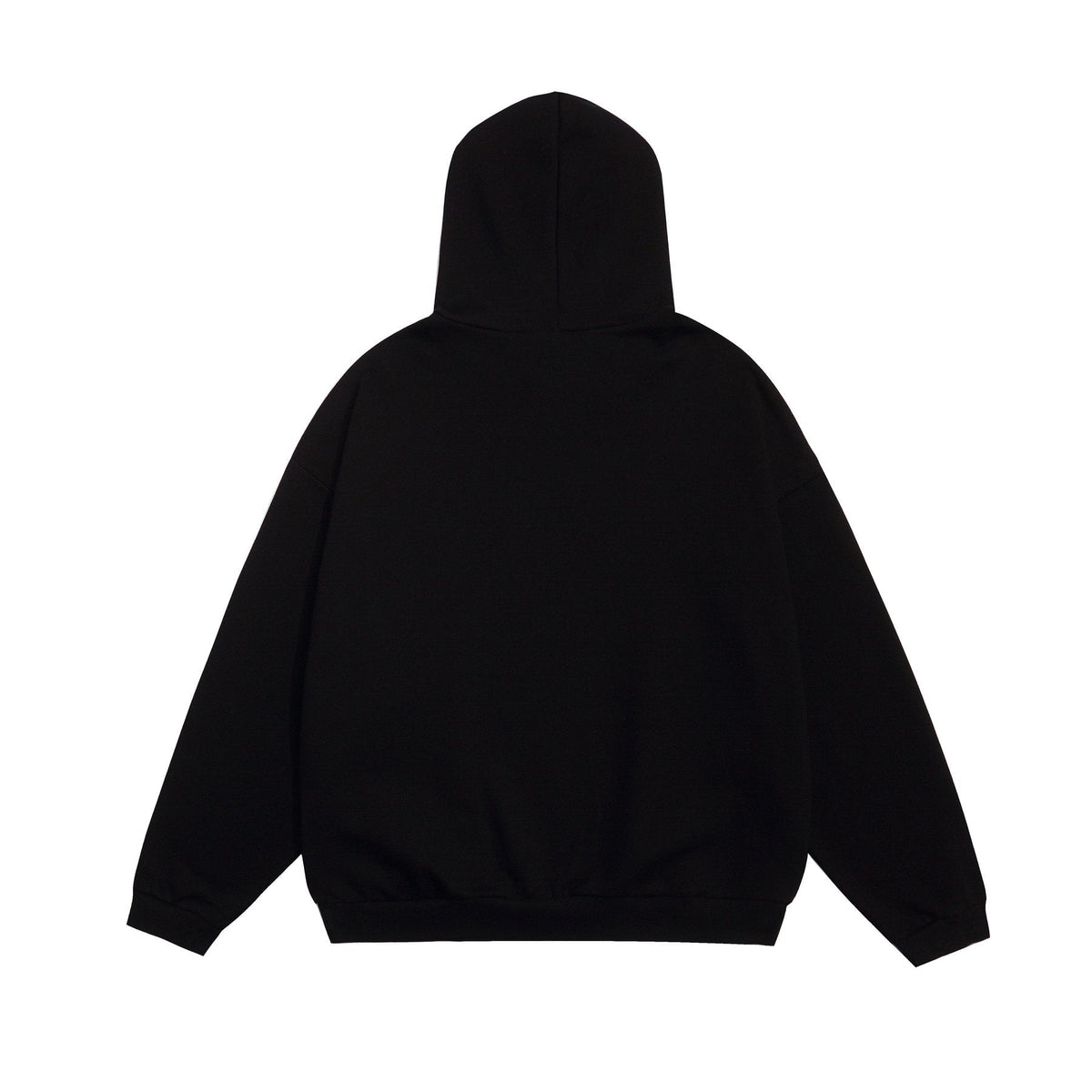 Fear of God Essentials Black Front Graphic Hoodie