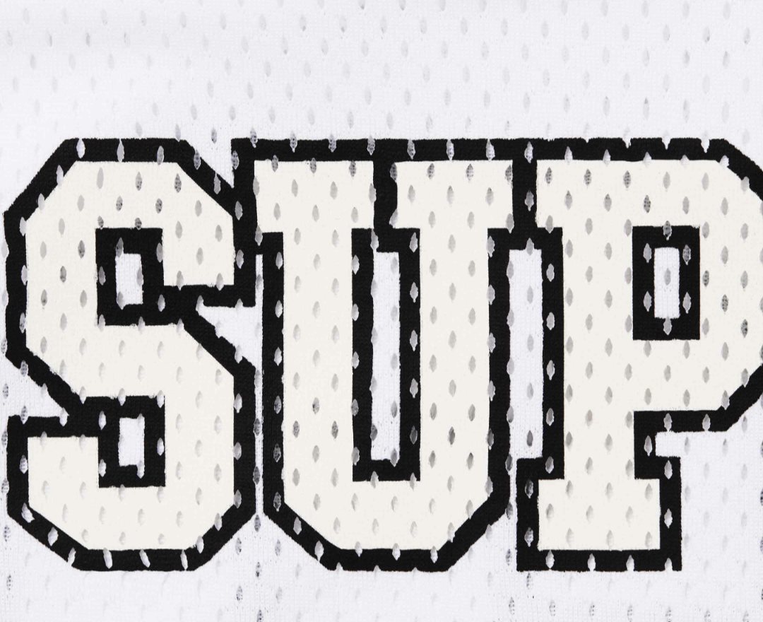 Supreme Bone Sleeve Number Football Jersey T-Shirt