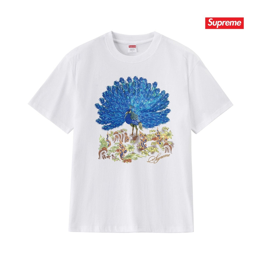 Supreme Peacock Graphic Short-Sleeve T-Shirt