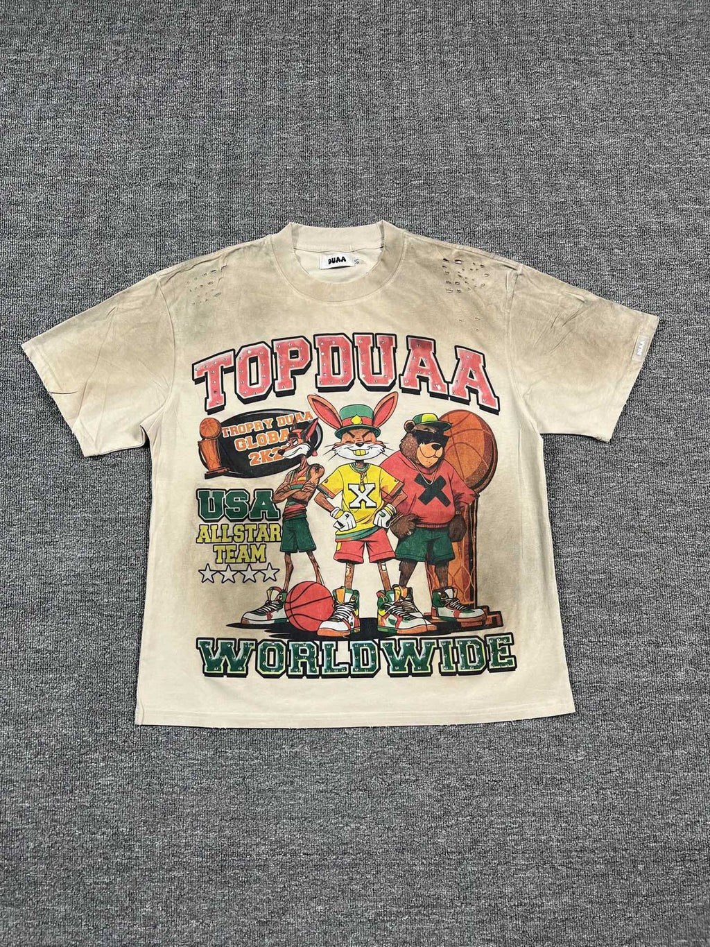 DUAA New Age Basketball Graphic T-Shirt