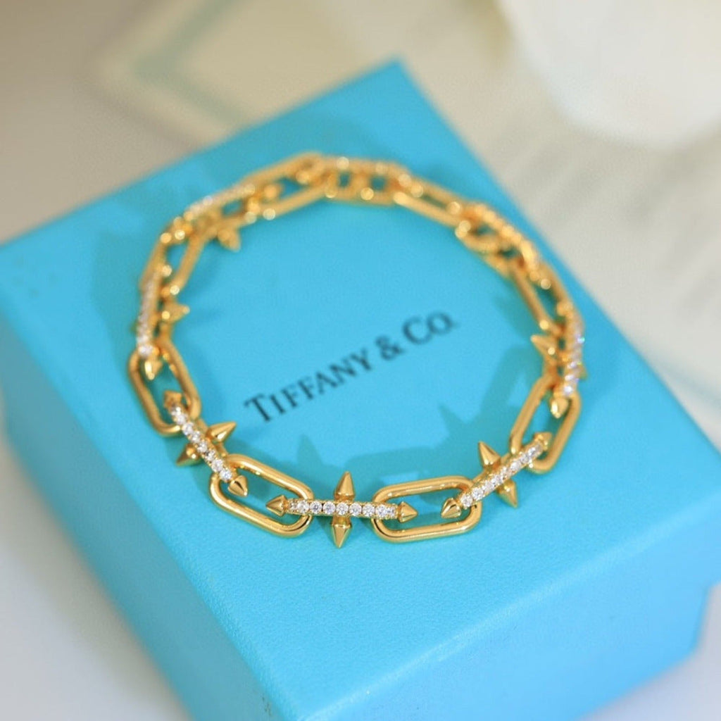 Tiffany & Co. Trident Link Bracelet