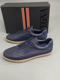 Zegna 232 Suede Low-Top Sneakers