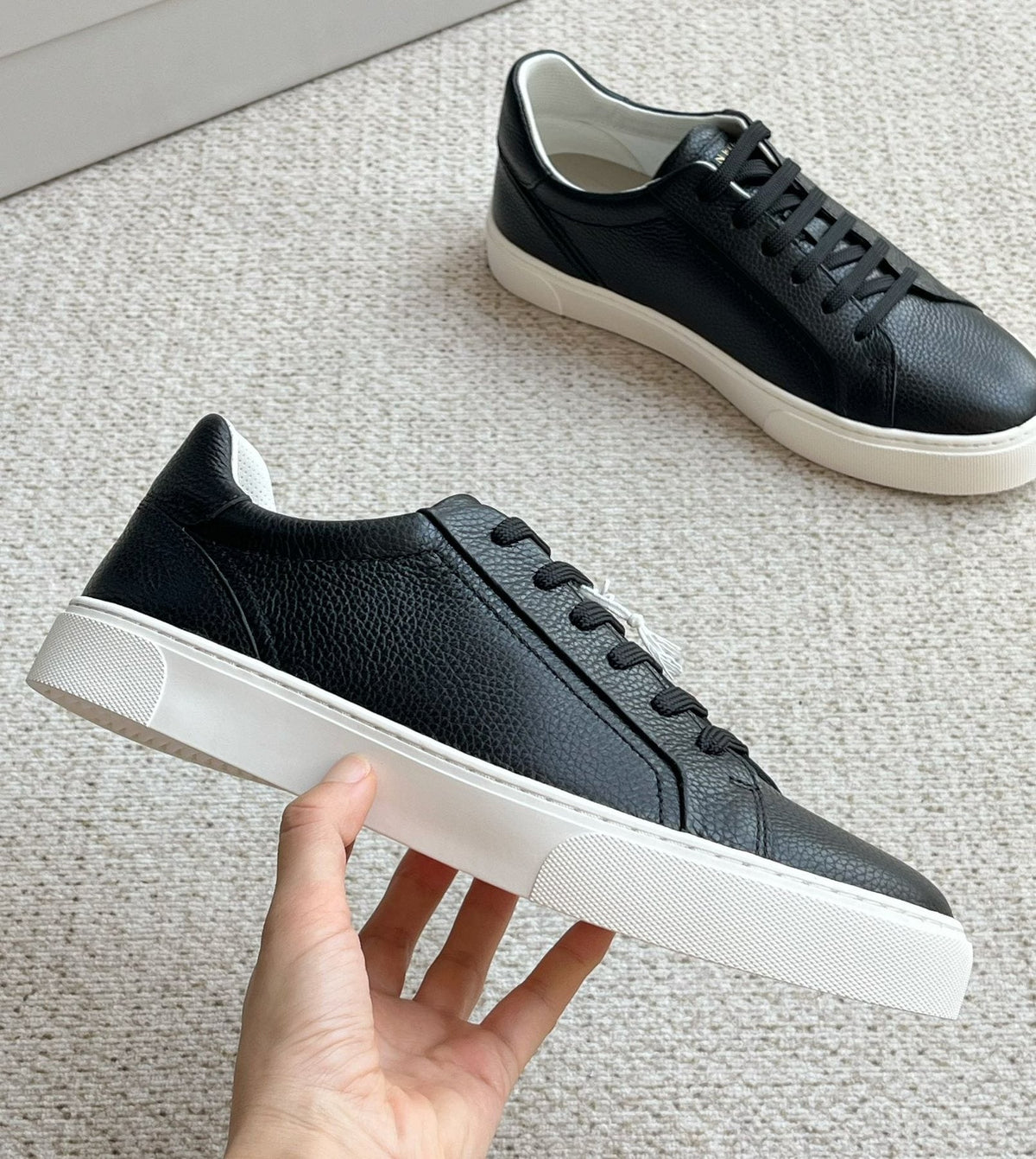 Brunello Cucinelli Textured Low-Top Sneakers